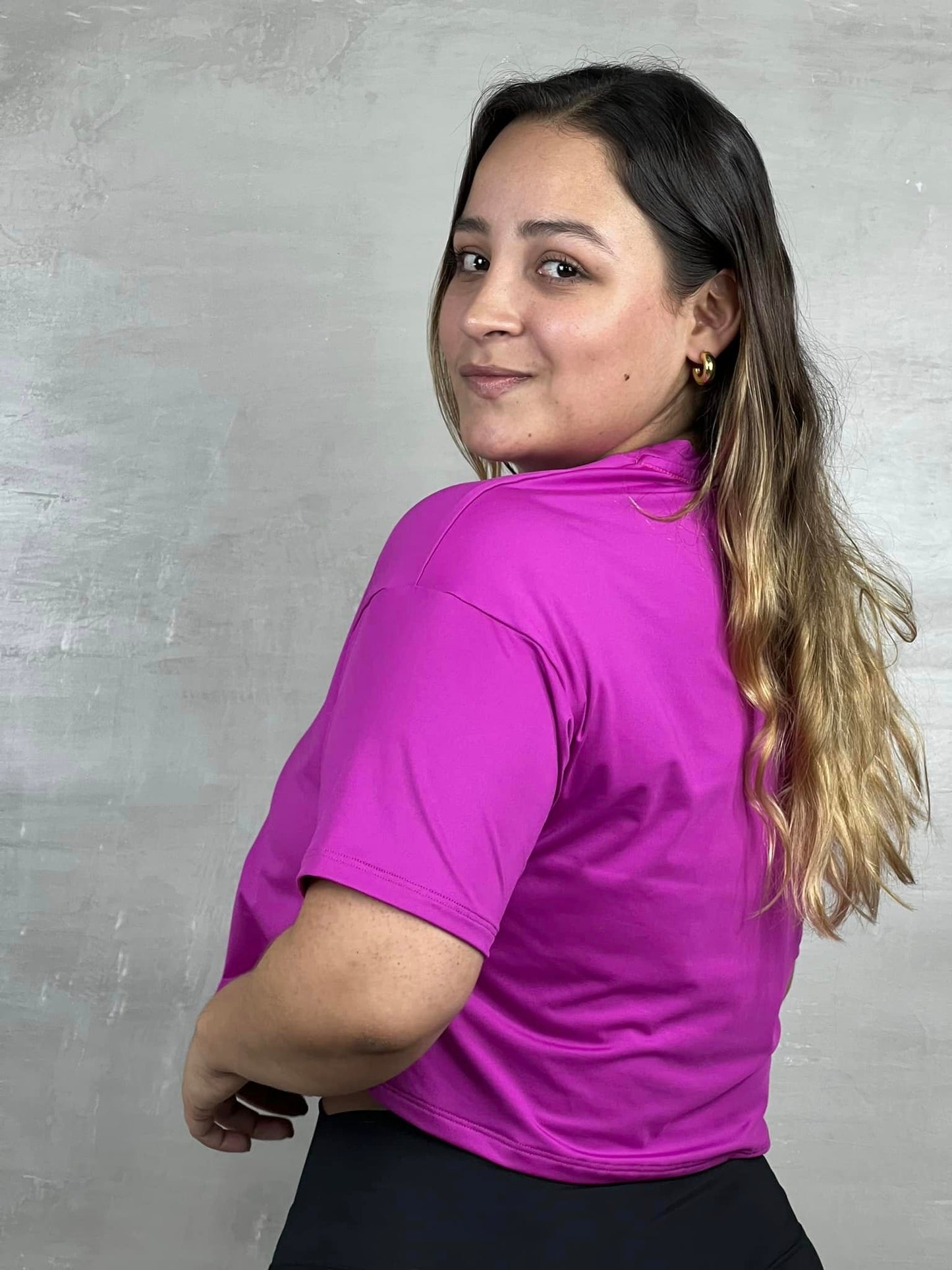 Croptop Magenta
