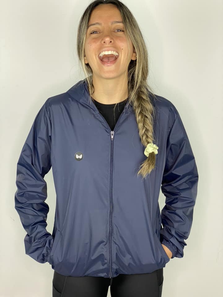 Chaqueta cortavientos unisex - Azul Oscuro