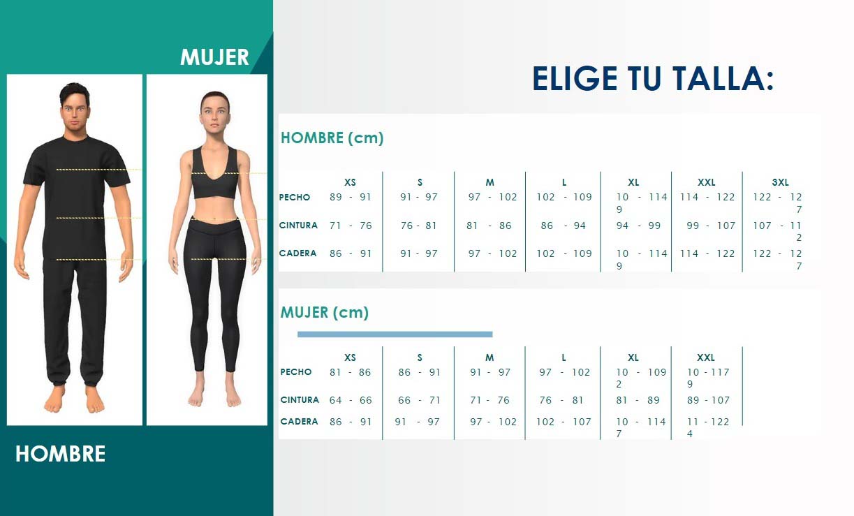 Vestido de baño de 2 pieza estilo FUN&FIT AGUAMARINA