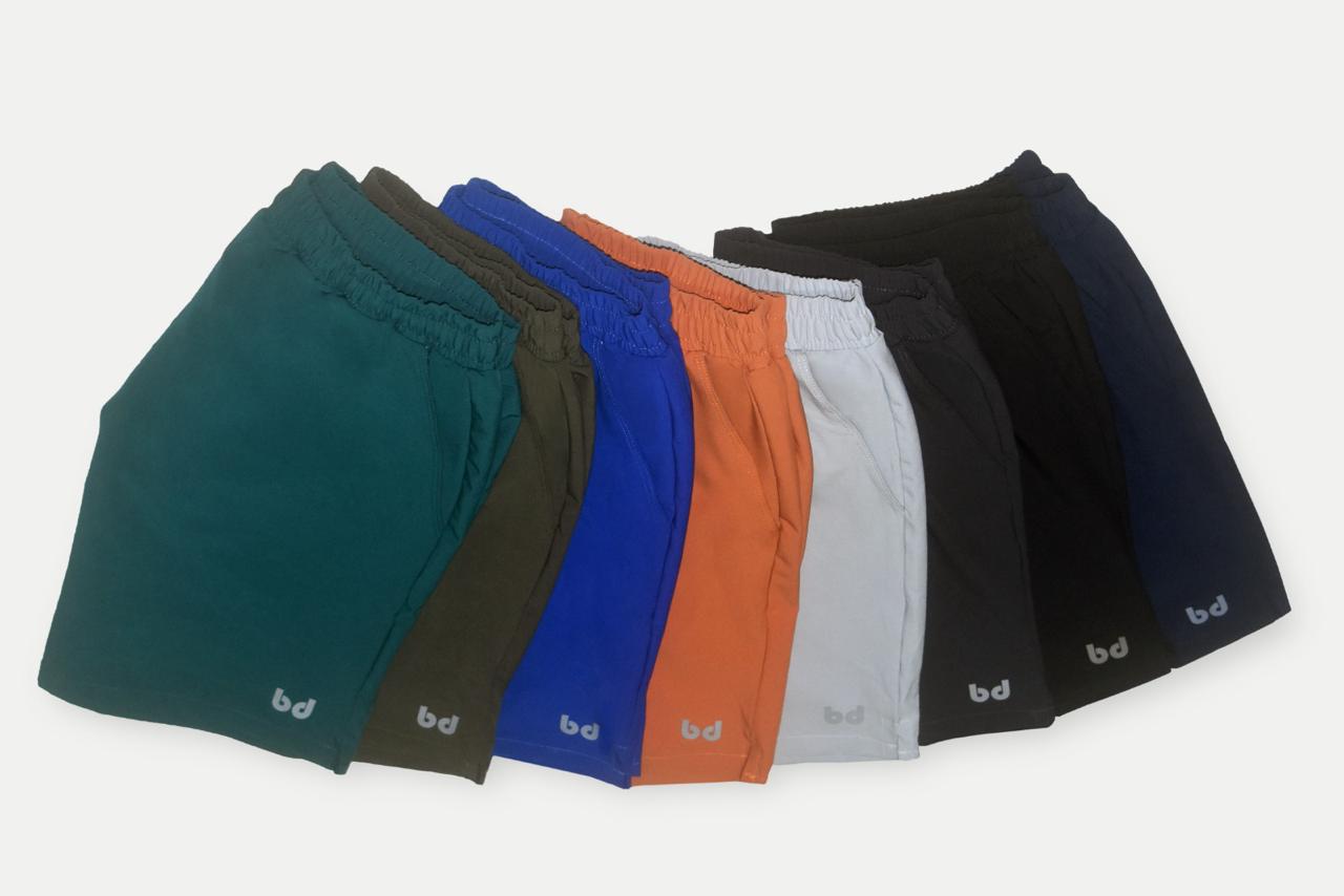 Pantaloneta deportiva Ladrillo Hombre