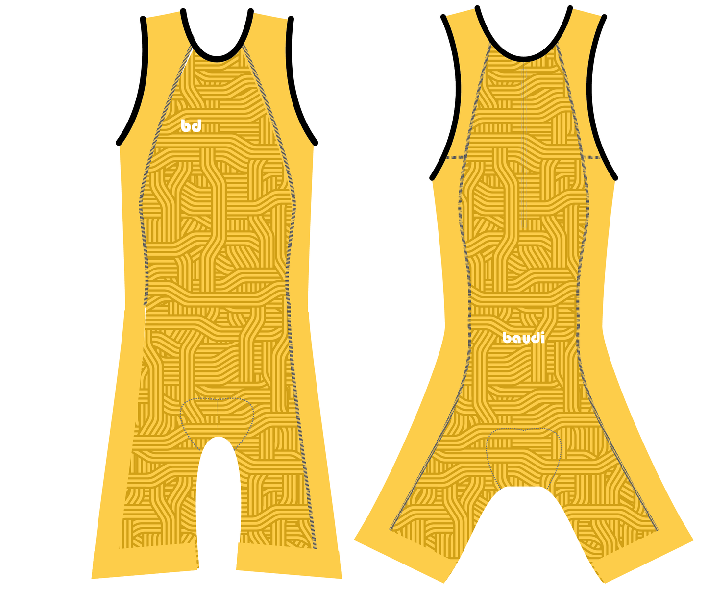 Trisuit Itu Personalizado ORO