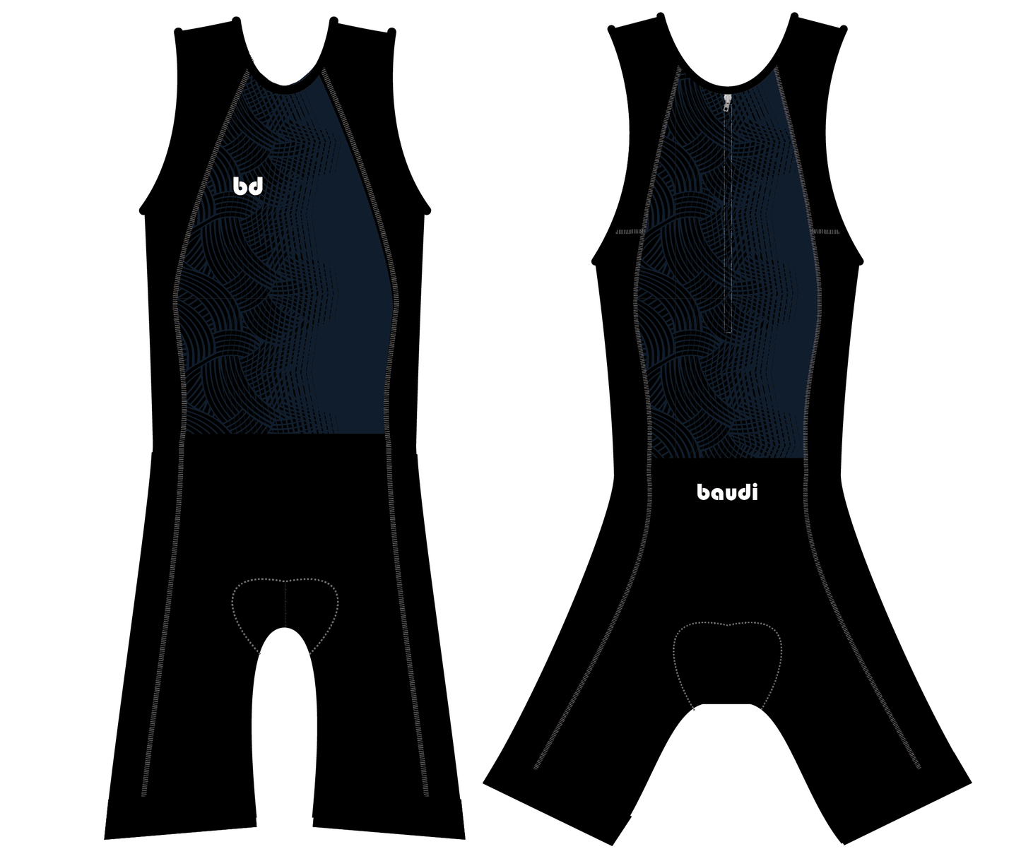 Trisuit Itu Personalizado TURQUESA