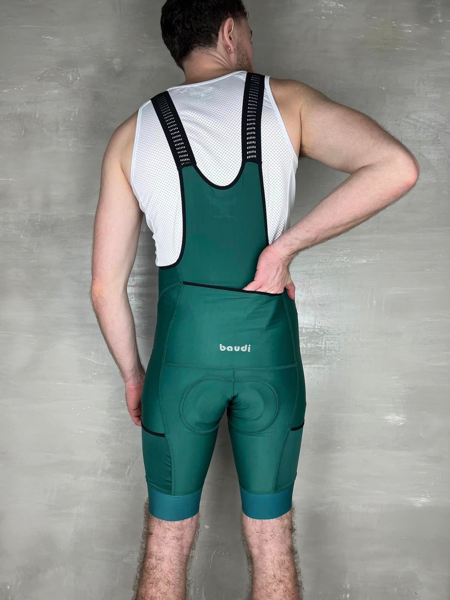 Bibpocket hombre Verde