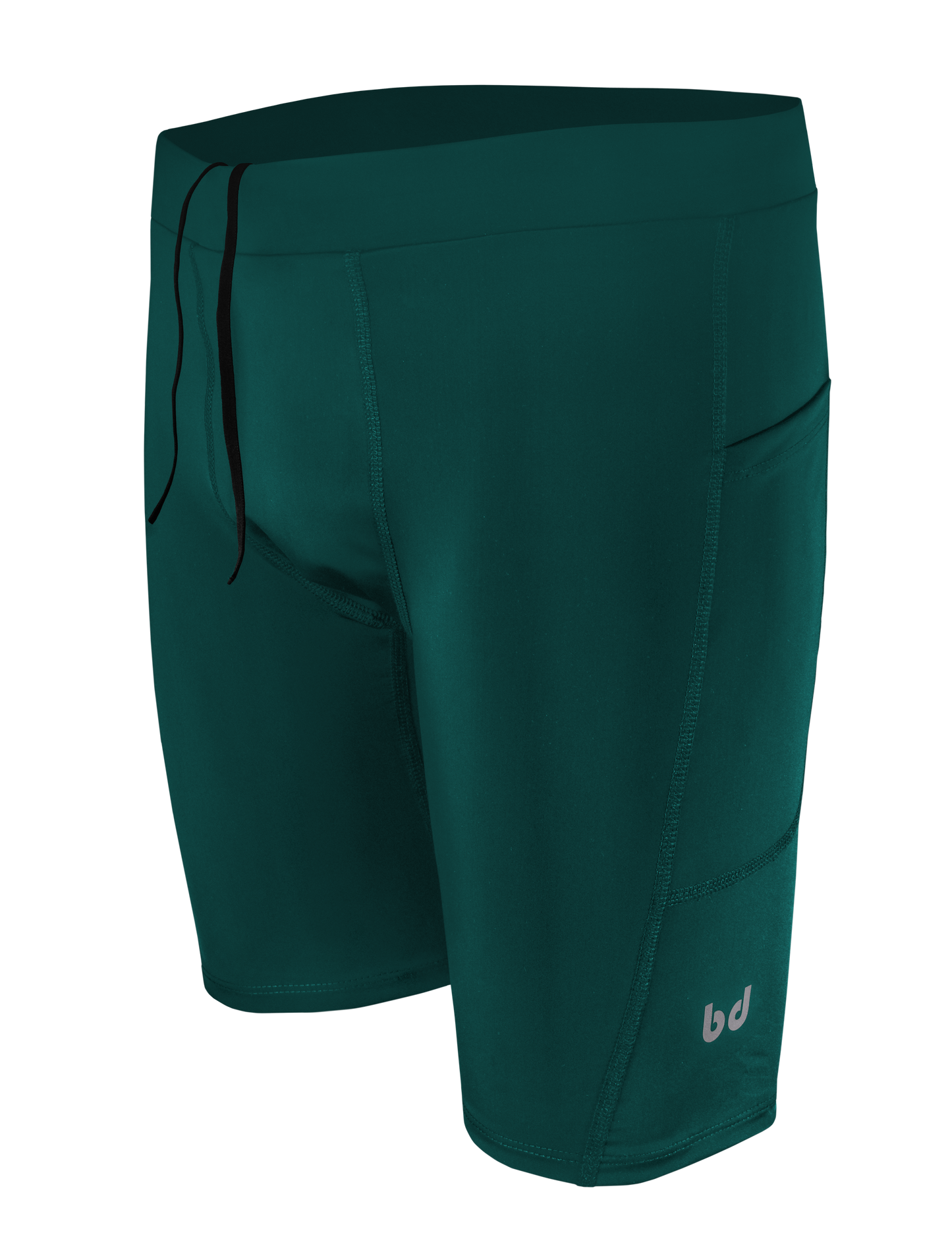 Short lycrado VERDE Hombre con bolsillos