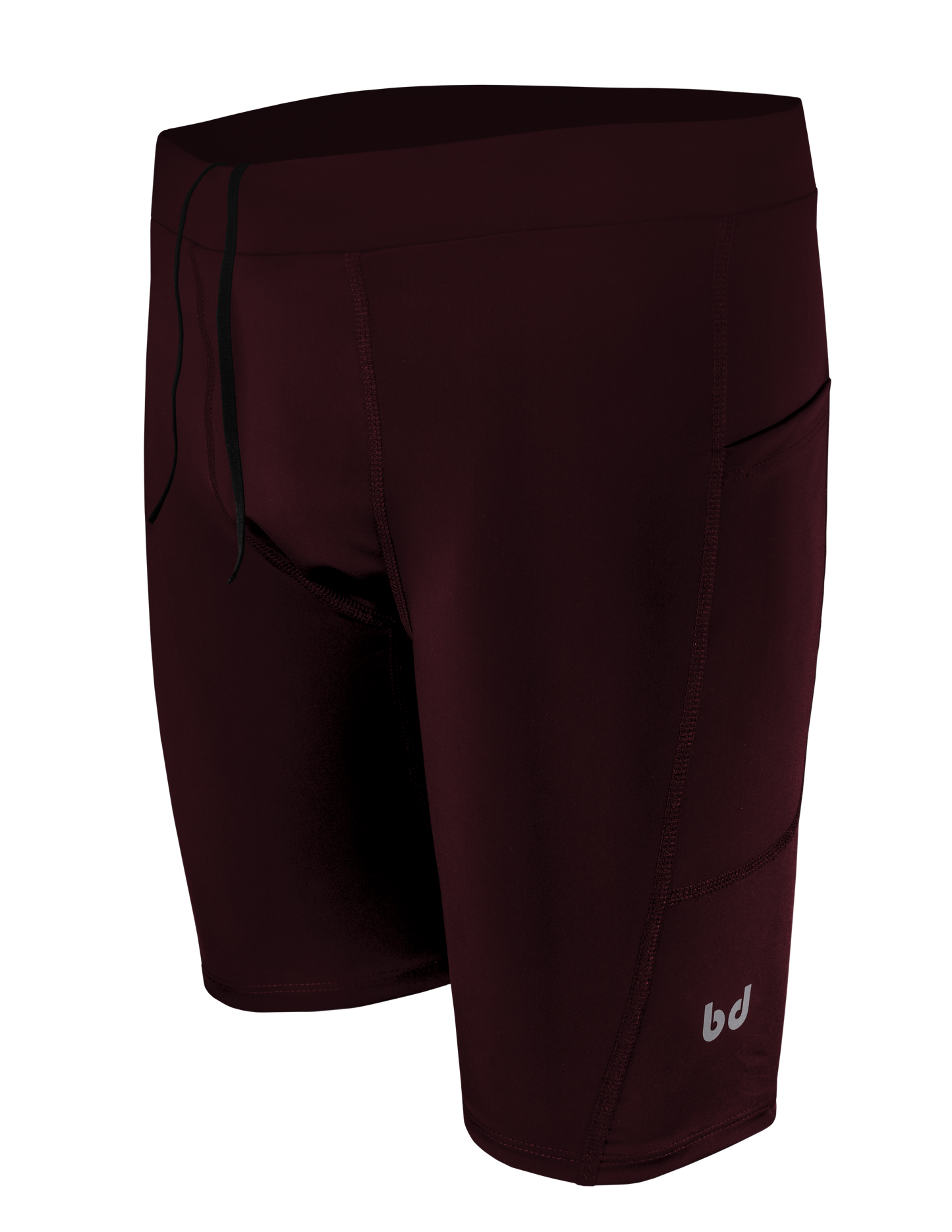 Short lycrado VINOTINTO Hombre con bolsillos