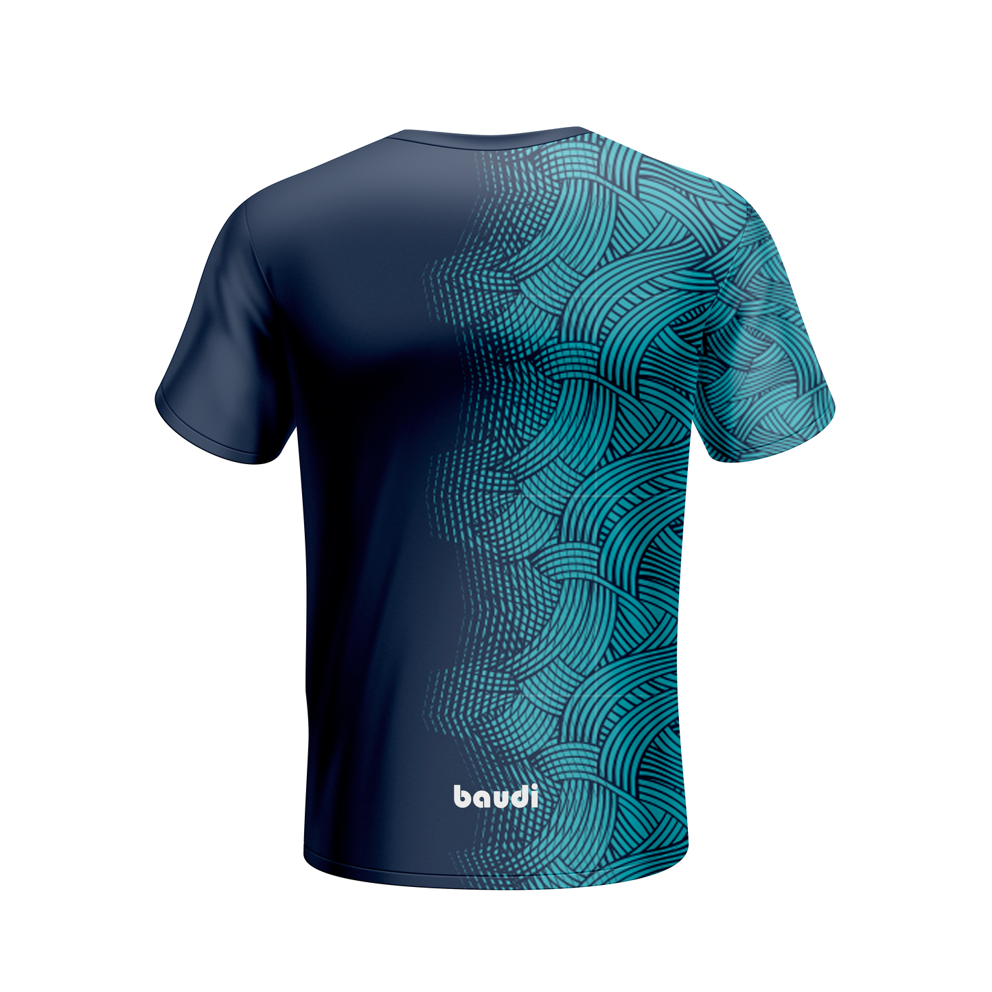 Camiseta deportiva personalizada Turquesa