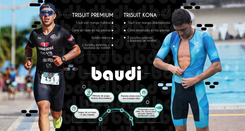 Trisuits personalizados Tanzanita