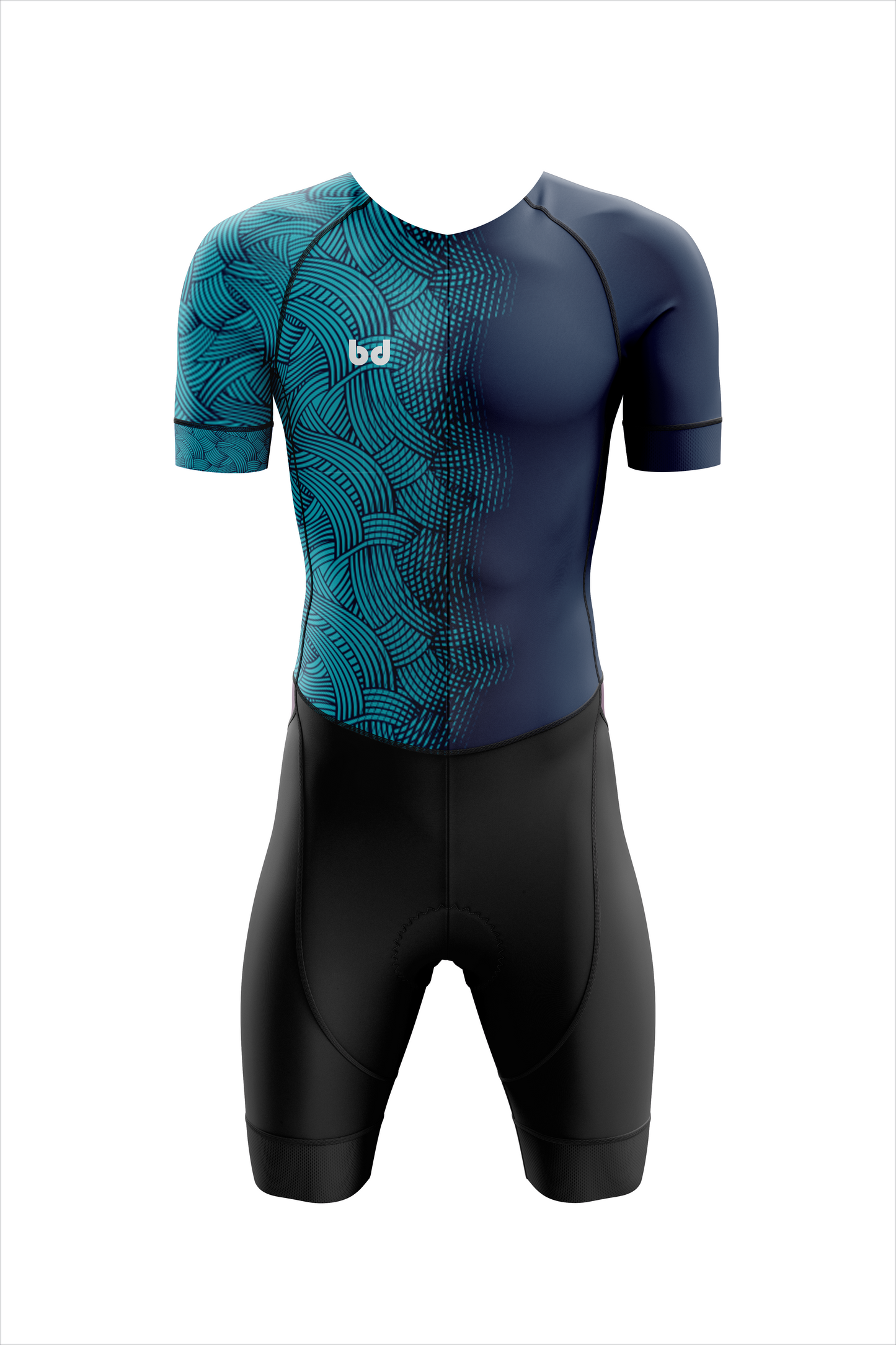 Trisuit personalizado Turquesa