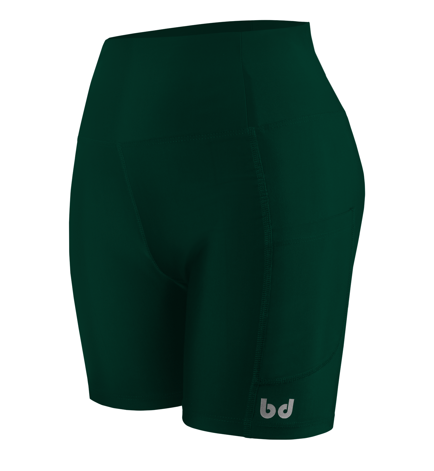 Short lycrado VERDE con bolsillos Mujer