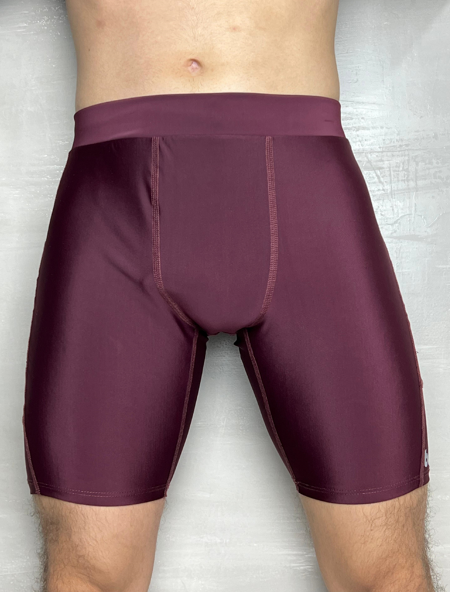 Short lycrado VINOTINTO Hombre con bolsillos