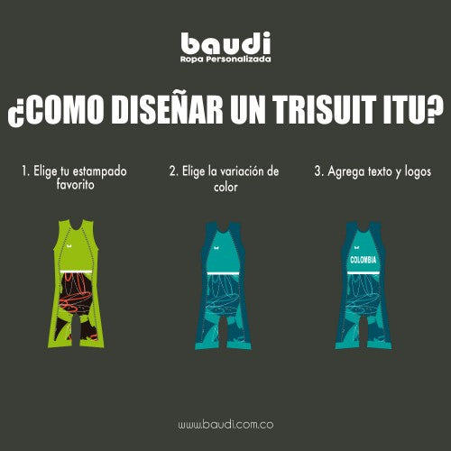 Trisuit Itu Personalizado ORO