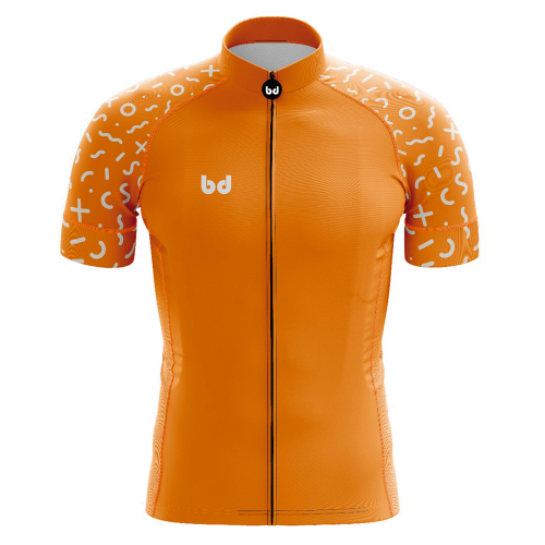 Jersey de ciclismo personalizado geo formas